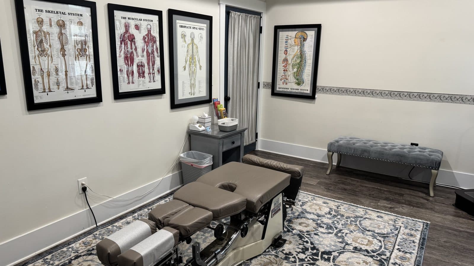 Treatment room at Roswell Health & Injury Center | Webster Chiropractic