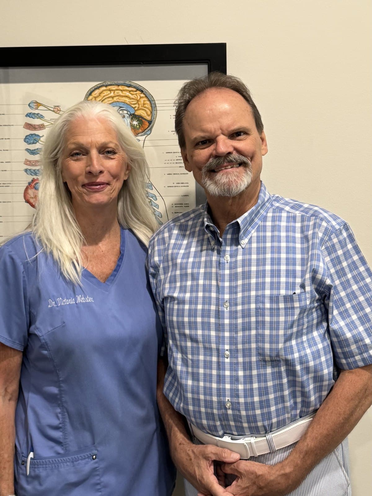 Drs. John and Victoria Webster, founders of Roswell Health & Injury Center | Webster Chiropractic